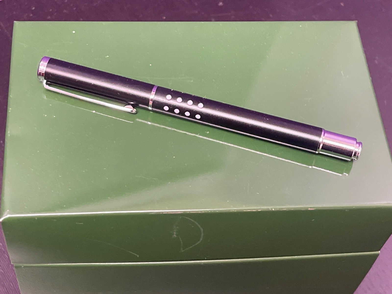 GERMANY HAUSER cap ink Pen black silver body black ink