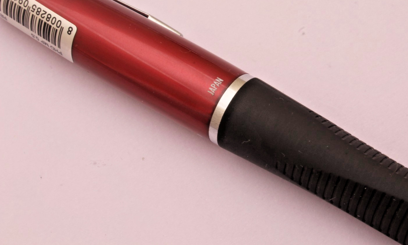 3 X Cherry Red Papermate PHD Mechanical Pencils Rubber Grip Rare NEW OLD STOCK
