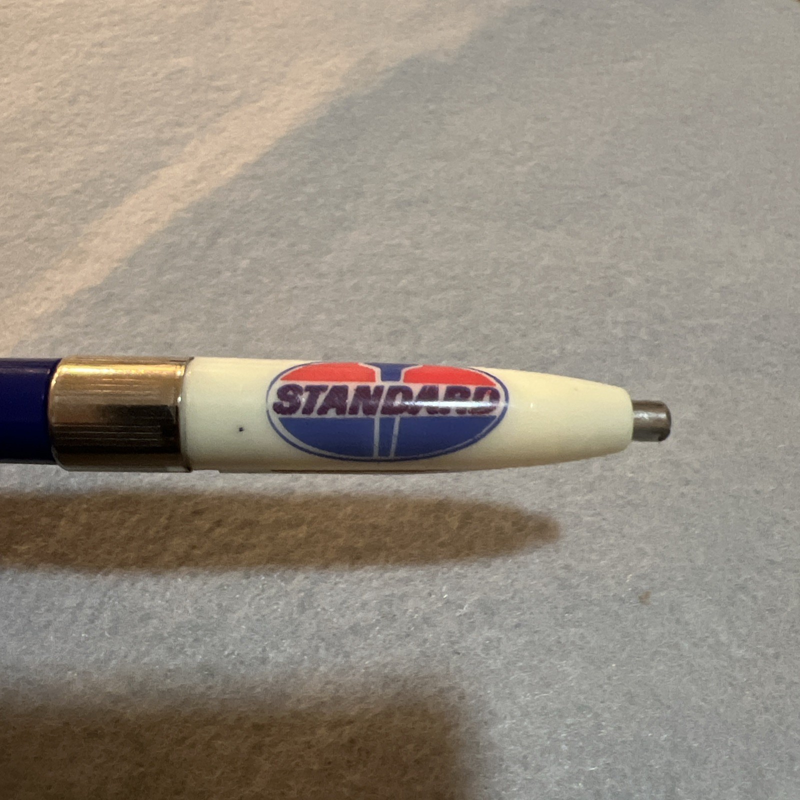 TUCKER Advertising Pen Standard Oil & Gas Brillhart’s Standard Macomb Illinois