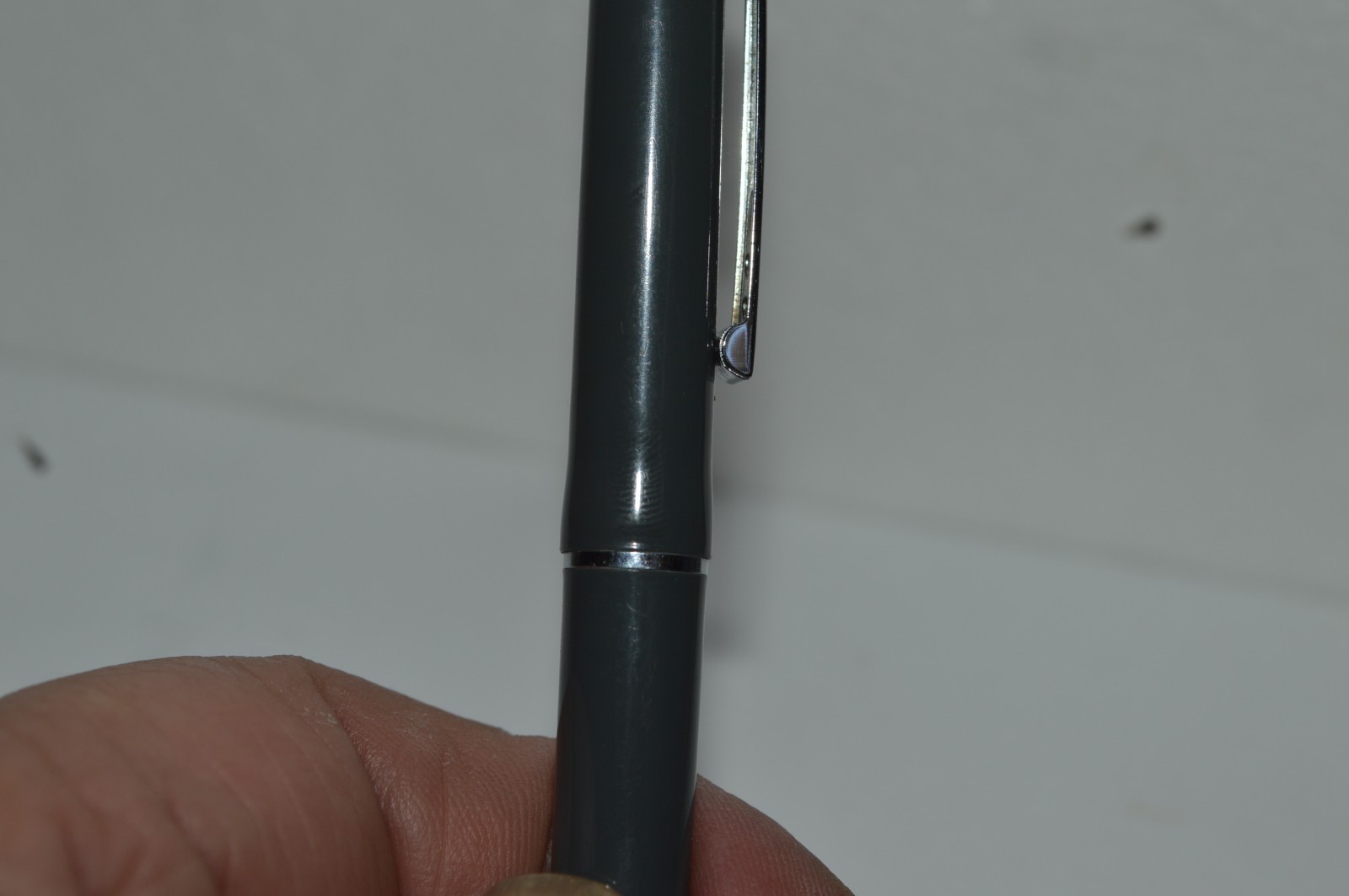 Paper Mate #355 MALIBU Ballpoint Pen Dark Gray Color Made In USA Circa 1980’s