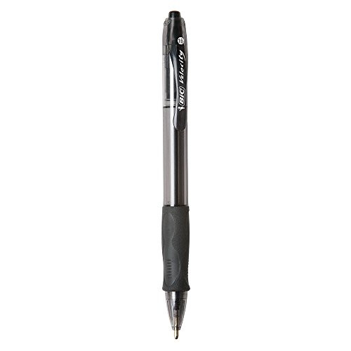 Velocity Bold Retractable Ball Pen, Bold Point 36 Count (Pack of 1) Black