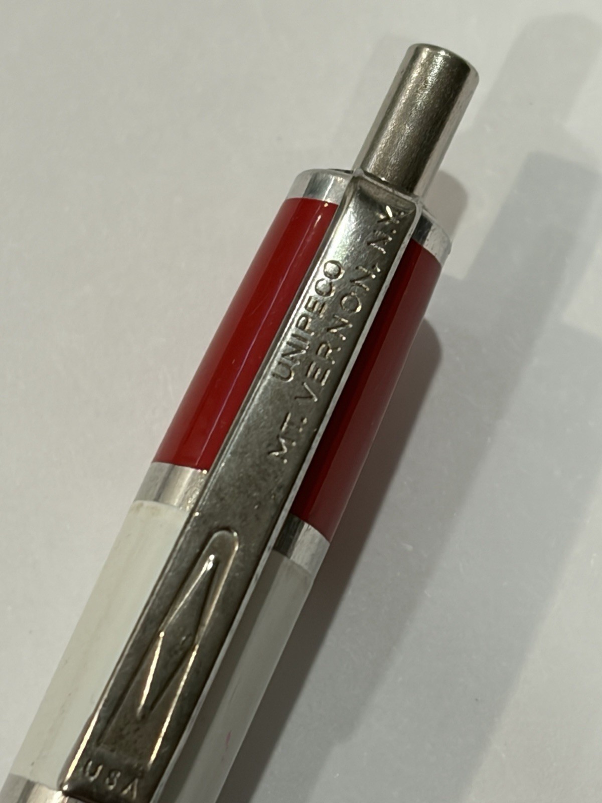 Vintage 1960s UNIPECO Ballpoint Pen – Made in USA – Mt. Vernon, NY- USA Seller