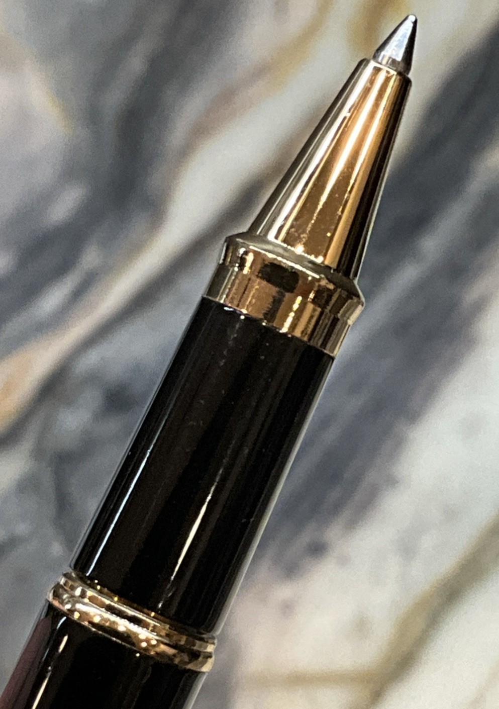 Bettoni collection ball point pen Jack Daniels Single Barrel Black /Gold accents