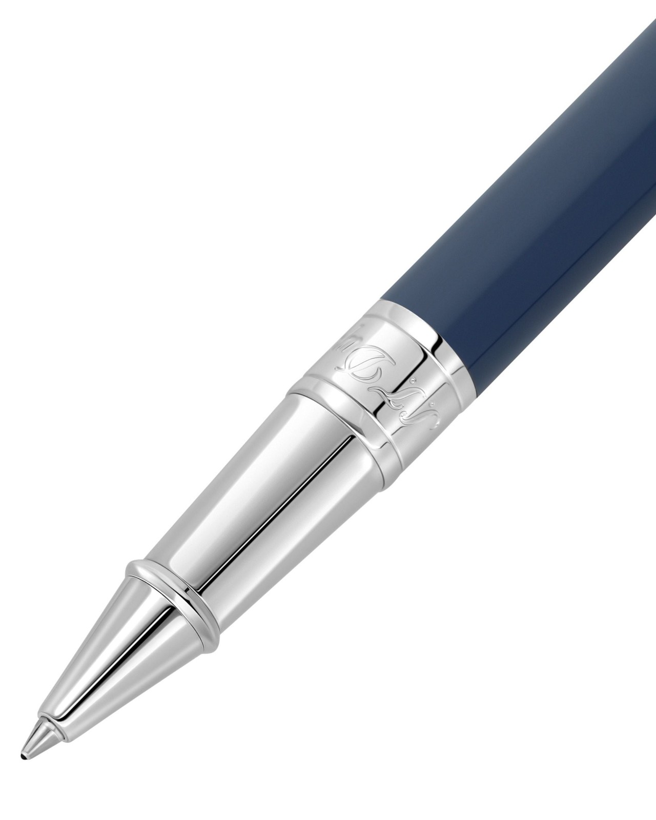 S.T.Dupont Initial Roller Pen Unisex Synthetic Blue