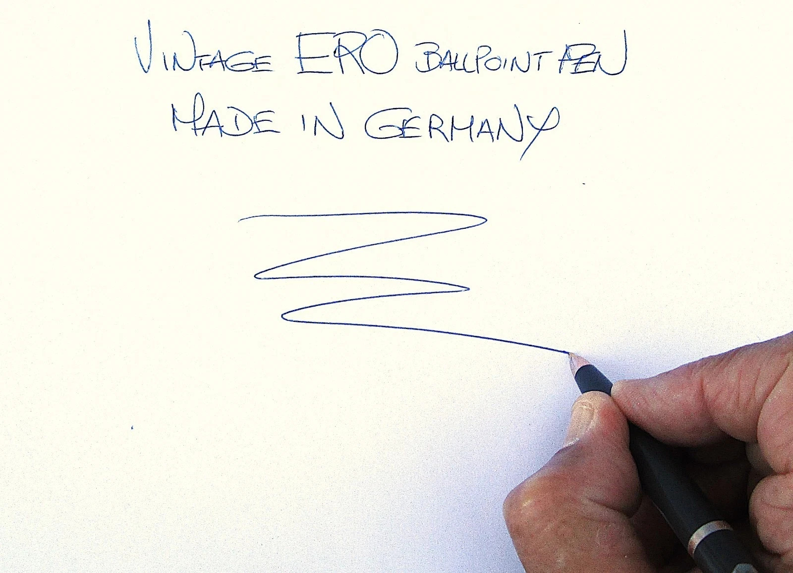 1960’s ERO Ballpoint Pen in DARK GRAY color – Made in Germany