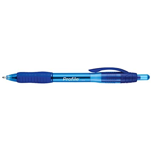 Profile Retractable Ballpoint Pens 12 count 12 Count (Pack of 1) Blue
