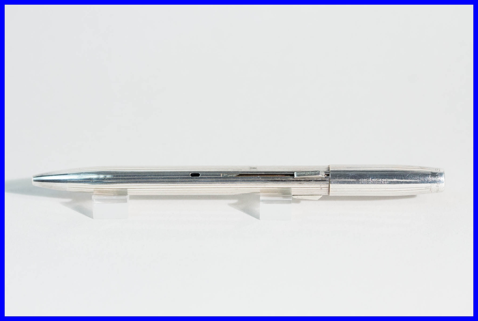 Fend Silver-Plated 3 Colors Ballpoint Pen for Siemens / 1960s