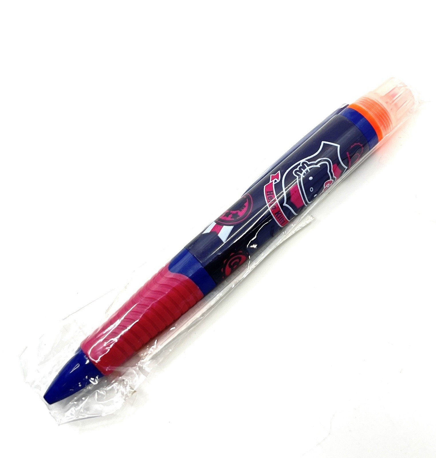 Sanrio Hello Kitty 2-Way Pen & Highlighter 2011– Embrem KT – Black Ink – Sealed