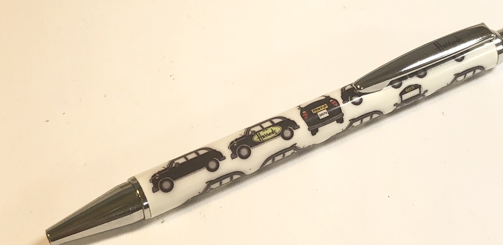 Vintage Harrods Vintage Car Ball Point Pen 5 1/4”