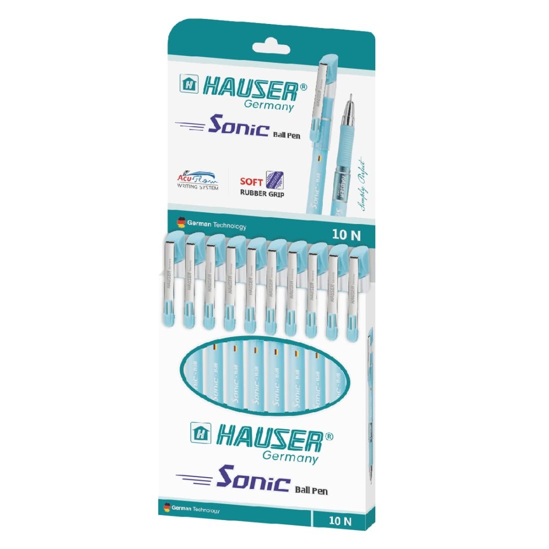 Hauser Germany Sonic Ball Pen For Smooth & Effortless Writing With Free Ship