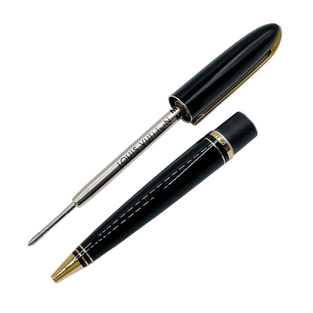 Louis Vuitton N72702 Colors Ballpoint Pen Black Gold Unisex