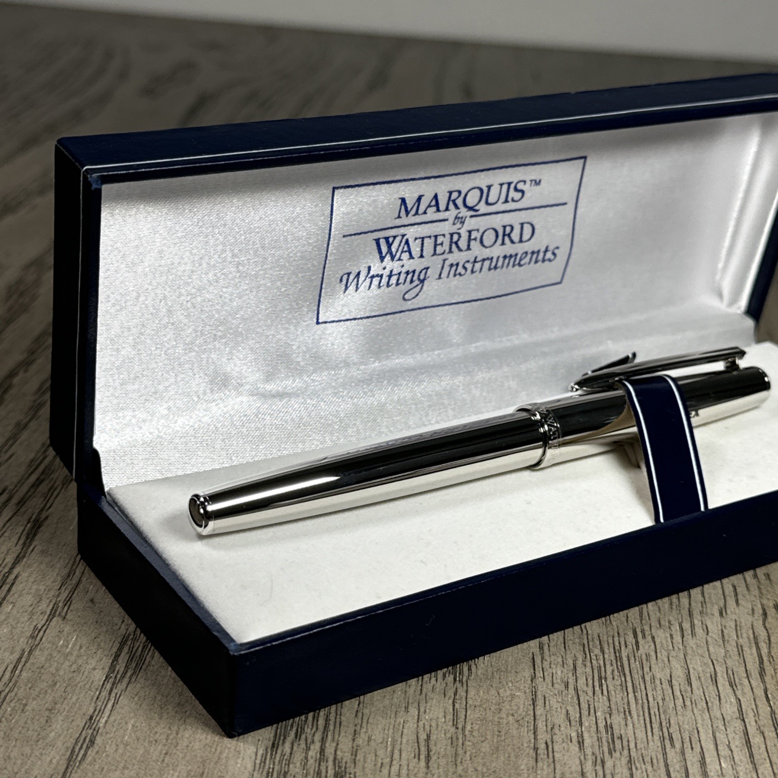 Futuredex Marquis By Waterford Silver Iridium Point Ink Pen