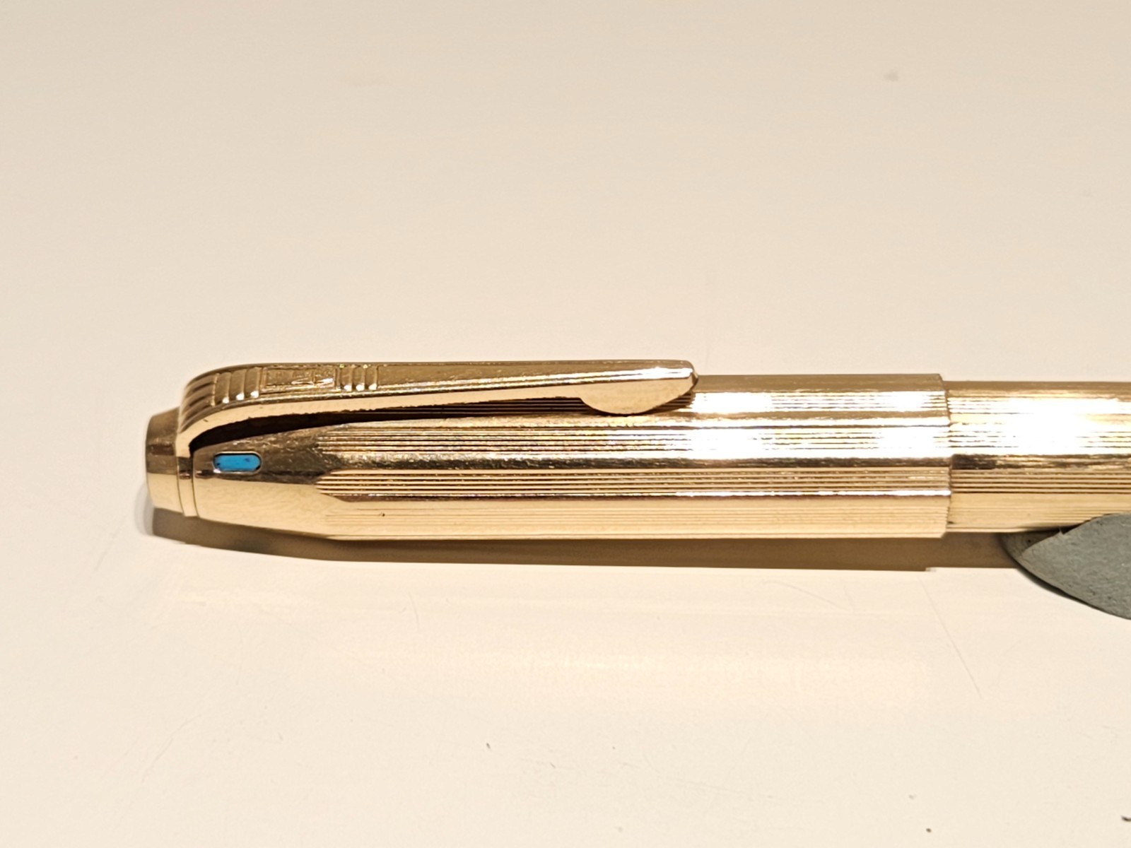 VINTAGE RARE LUXURY GOLD PLATED FOUR COLOR BALLPOINT PEN»FEND»VISION CONTISTAHL