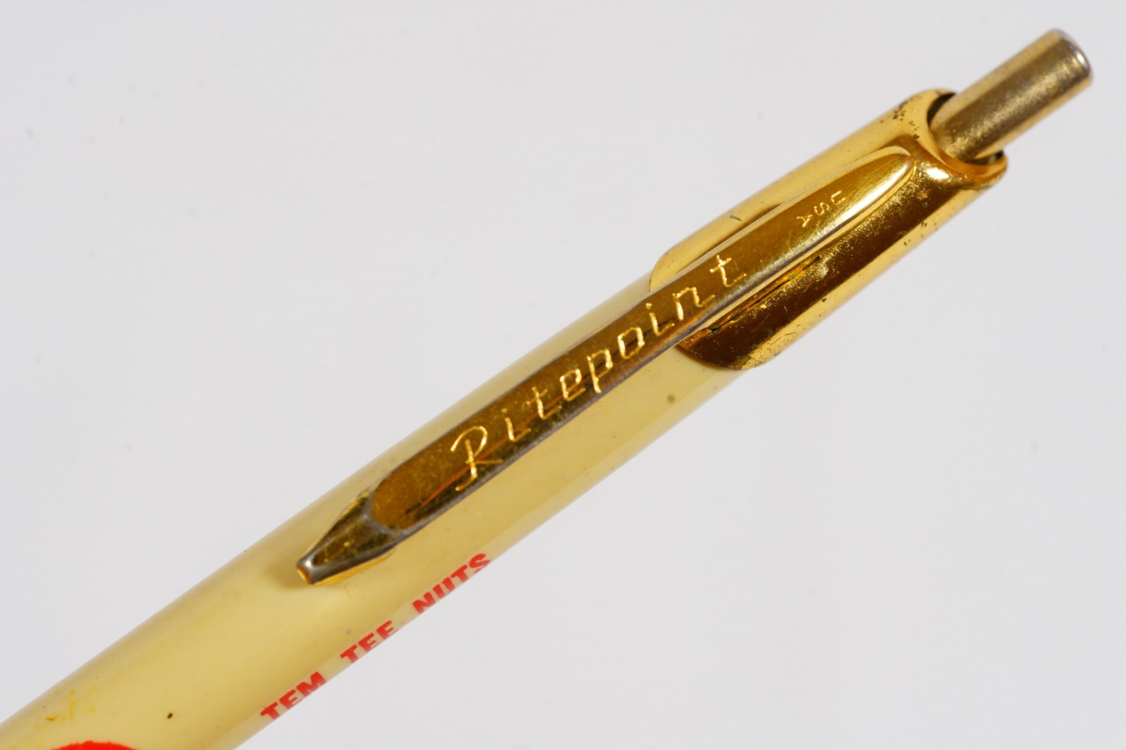 Vintage T The Brand Tem Tee Nuts Ardmore Sales Advertising Ballpoint Pen
