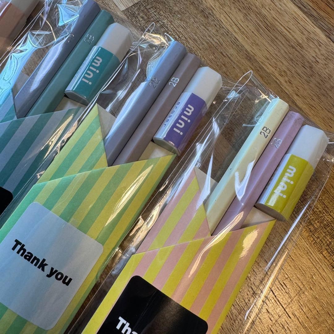 Pencil Eraser, Small Gift, 2B Pencils, Mini Eraser Set, 10 Pcs #be8bef