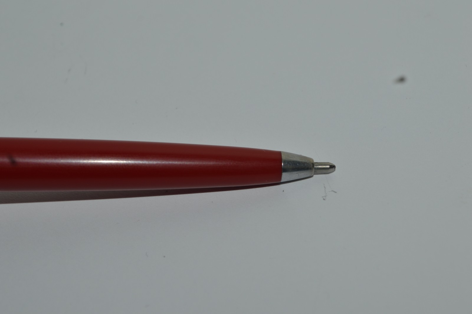 Paper Mate PROFILE #2 REGULAR Grip Ballpoint Pen Red Barrel Made In USA 1980s