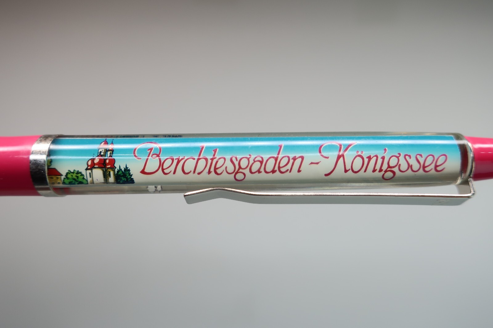 Berchtesgaden Königssee Germany Floating Pen Moving Ferry Boat Dry Ink