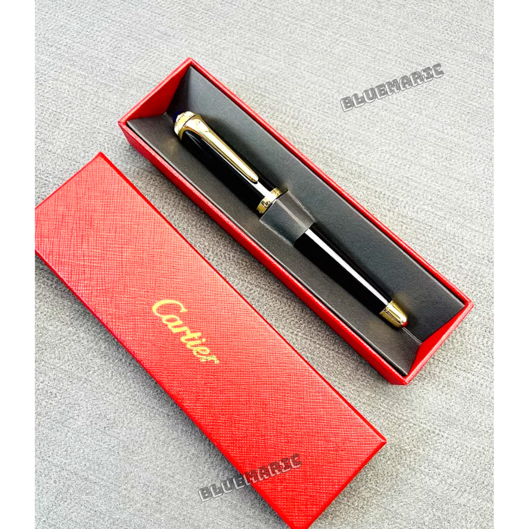 CARTIER Palladium Finish Rollerball Pen New In Box Luxury Executive Gift