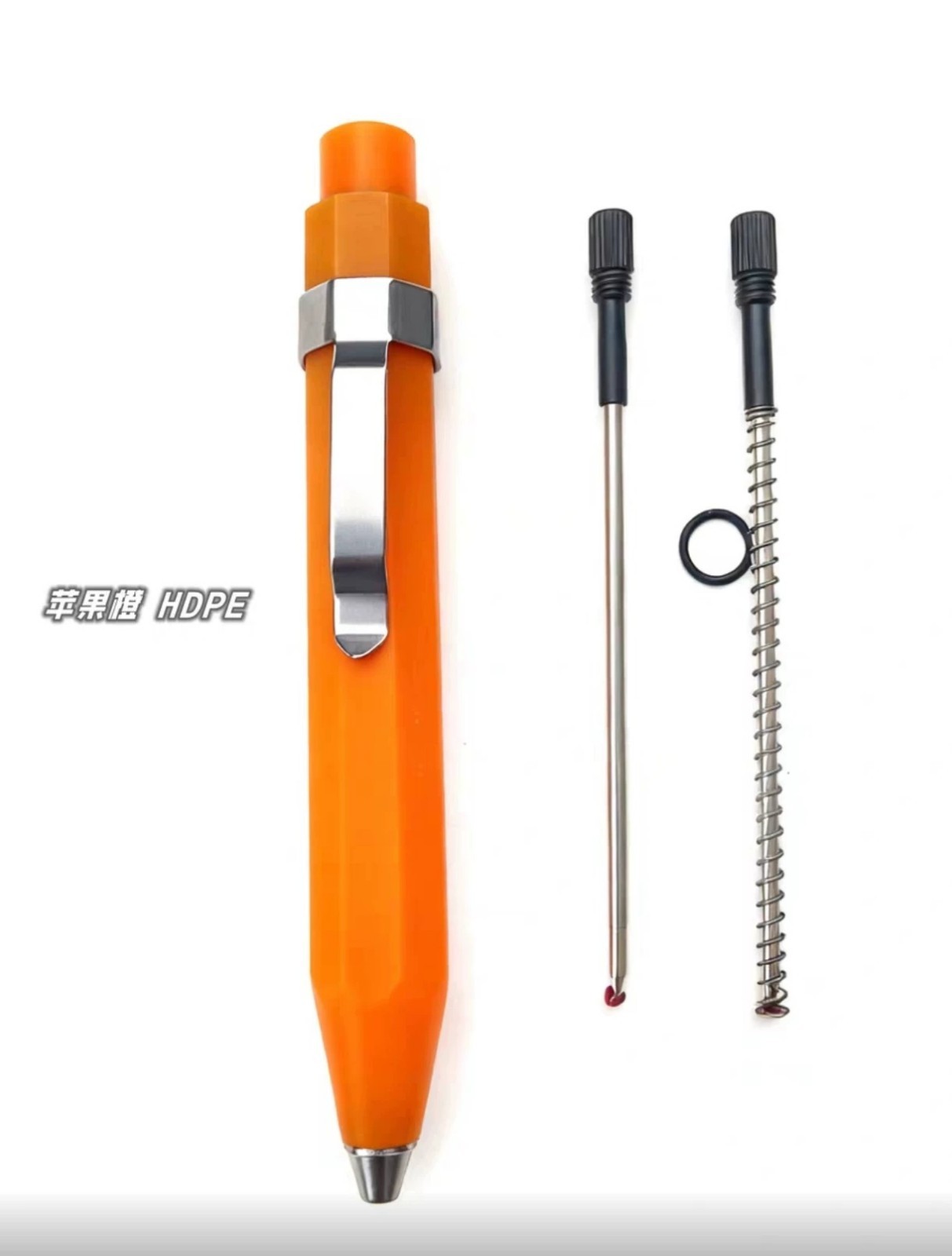 EDC PEI HDPE Ballpoint Pen Signature Writing Pocket Pen Business Office Pen