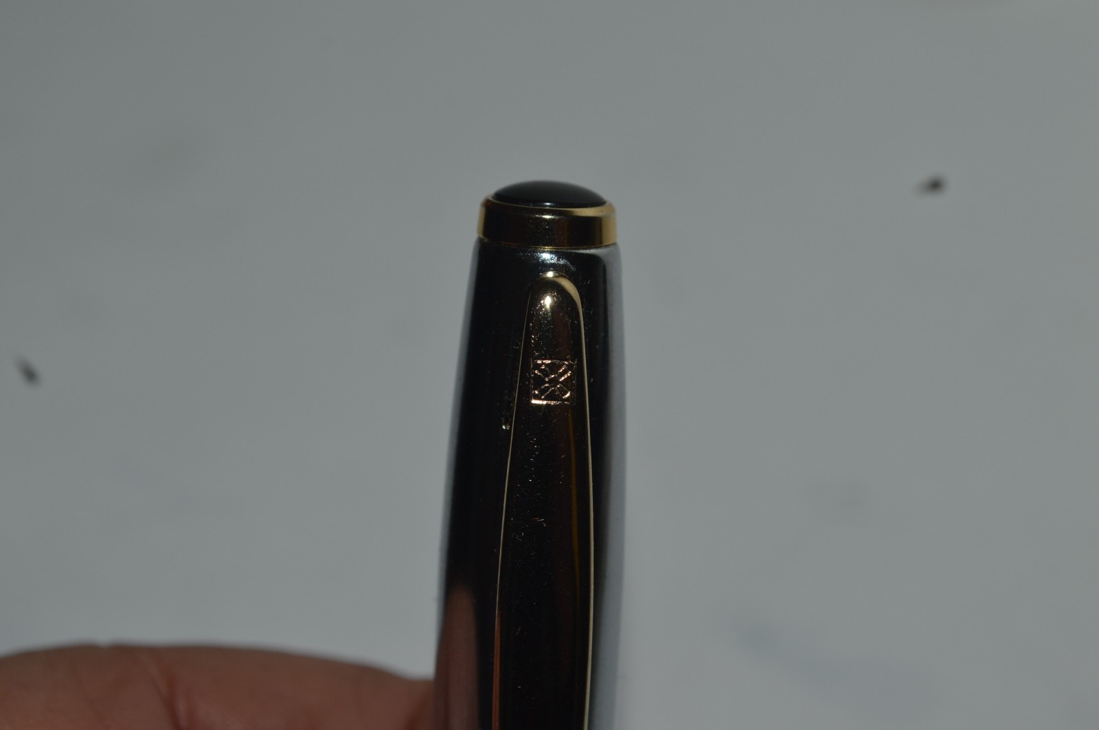 Premium Ballpoint Pen Thick Ergonomic Grip Lacquer & Crome GT Circa 1990s