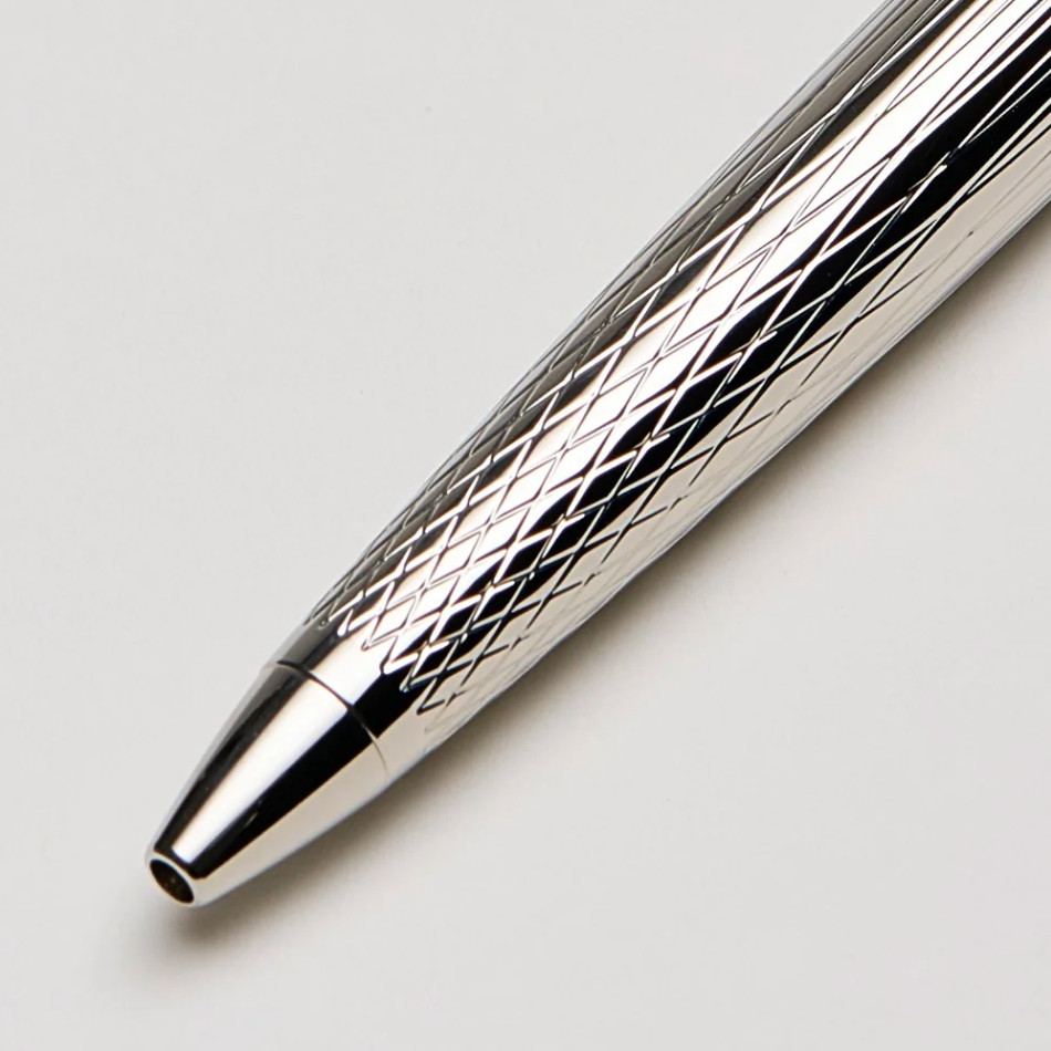 ROLEX Vintage Style Palladium Finish Ballpoint Pen New Boxed AD VIP Gift