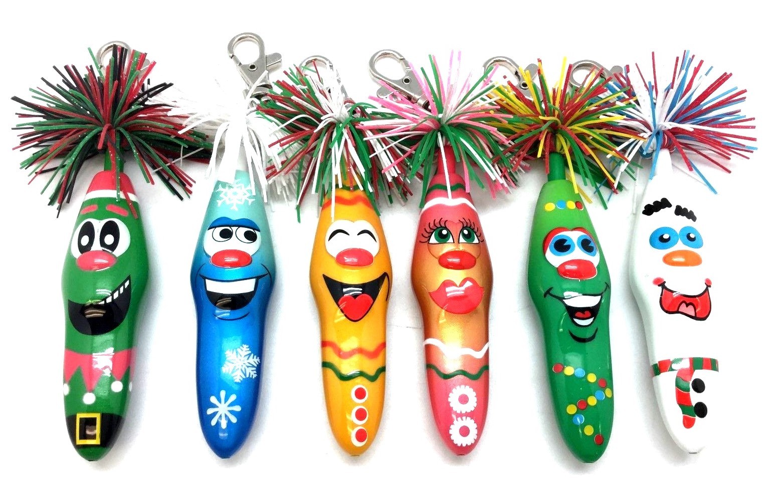 KOOKY KLICKERS KOLLECTIBLE BALL POINT PEN KREW 28 KEY CHAIN RING BELT CLIP GIFT