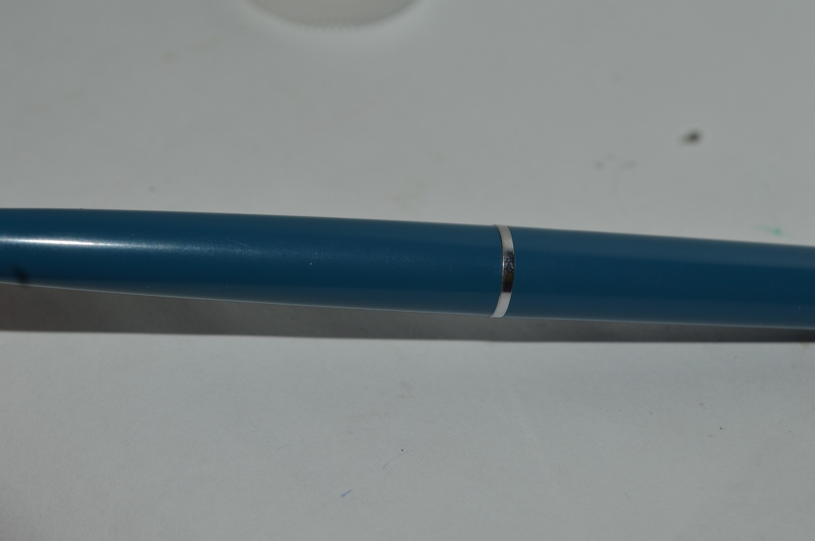 Paper Mate MALIBU Ballpoint Pen Dark Blue Color All Plastic Made In USA Ca 1980s