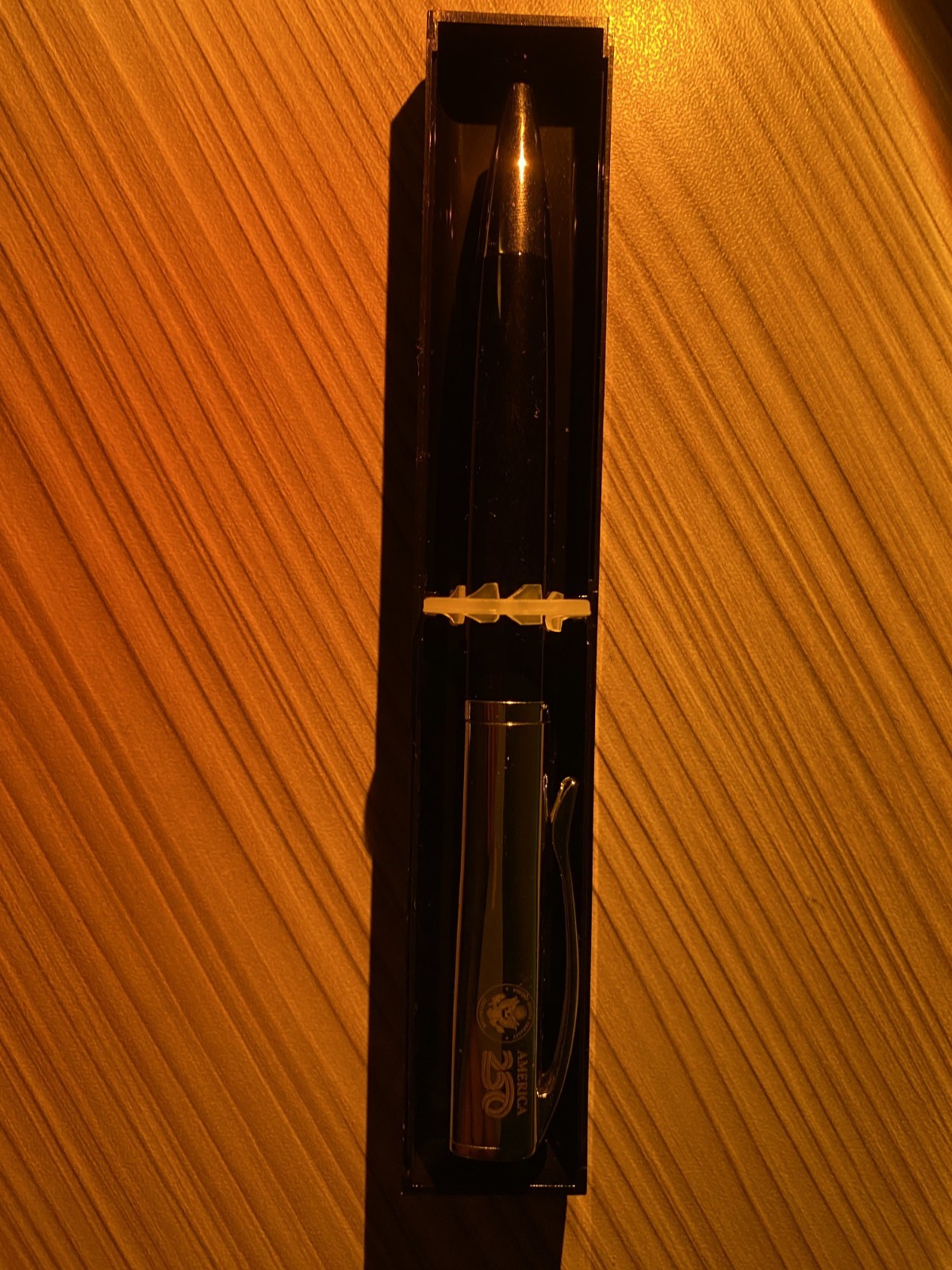 Executive Black & Silver Ballpoint Signature Pen – America 250 Commemorative