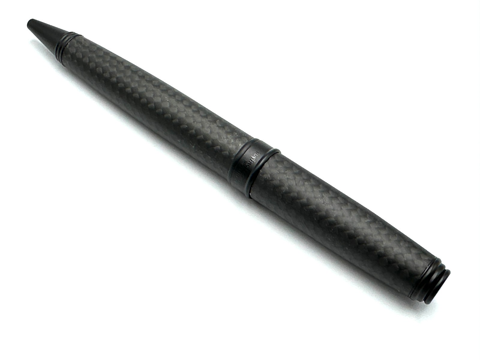 UNCOMMON MONTEVERDE USA INVINCIA DELUXE NIGHTHAWK CARBON BLACK BALLPOINT PEN