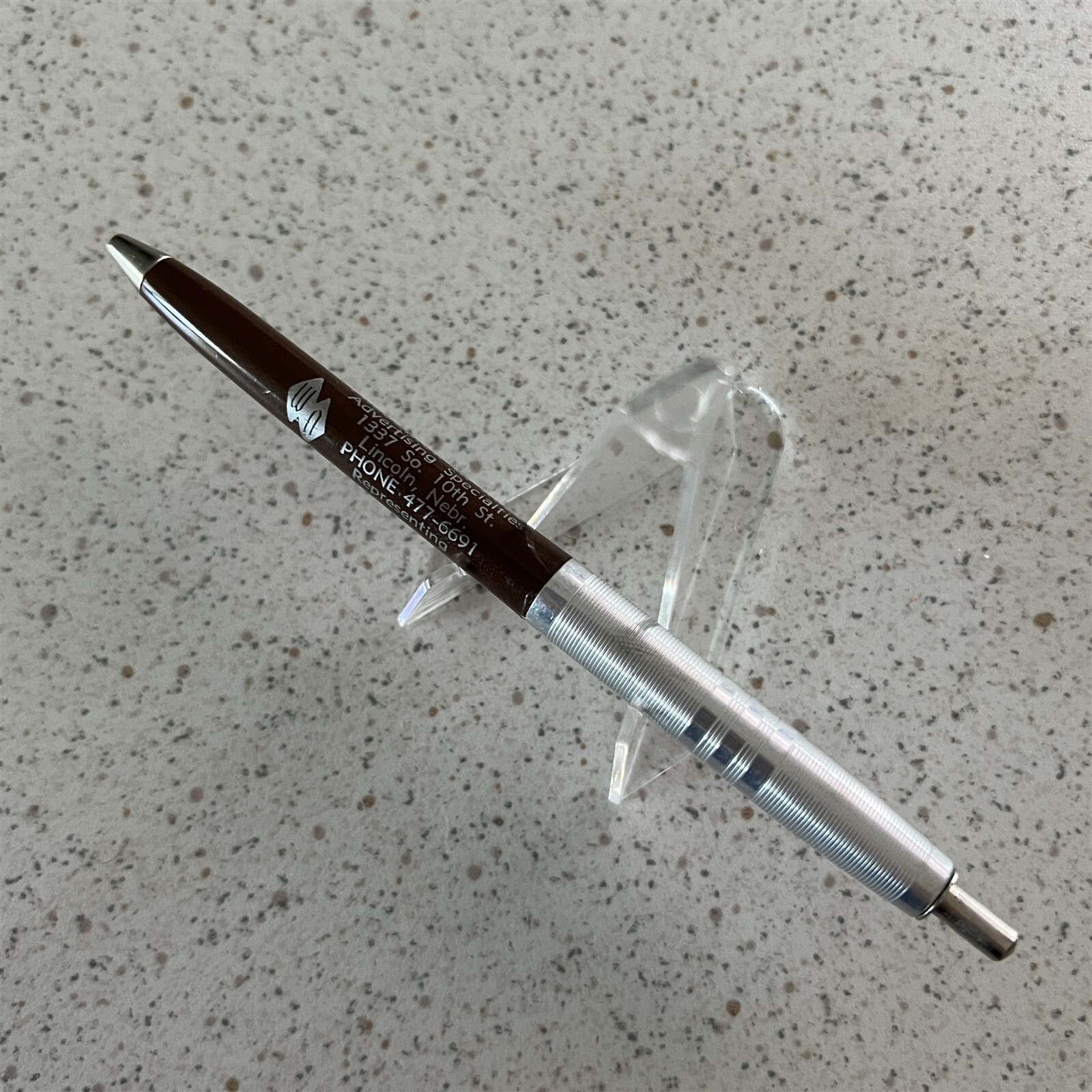 Wilkinson Akers Inc Fred Holze Lincoln Nebraska Vintage Ballpoint Pen #19861