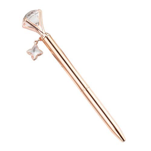 Mini Metal Ballpoint Pen Rotating Pocket-size Portable Small Oil School Office