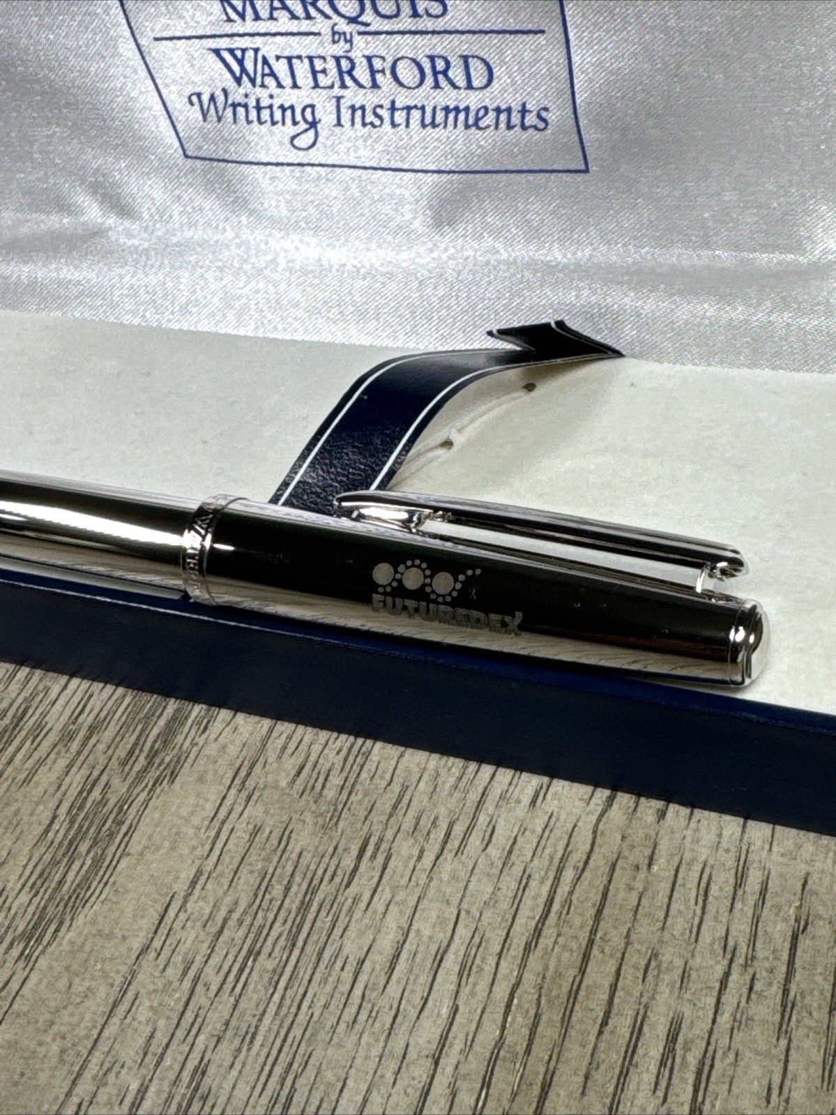 Futuredex Marquis By Waterford Silver Iridium Point Ink Pen