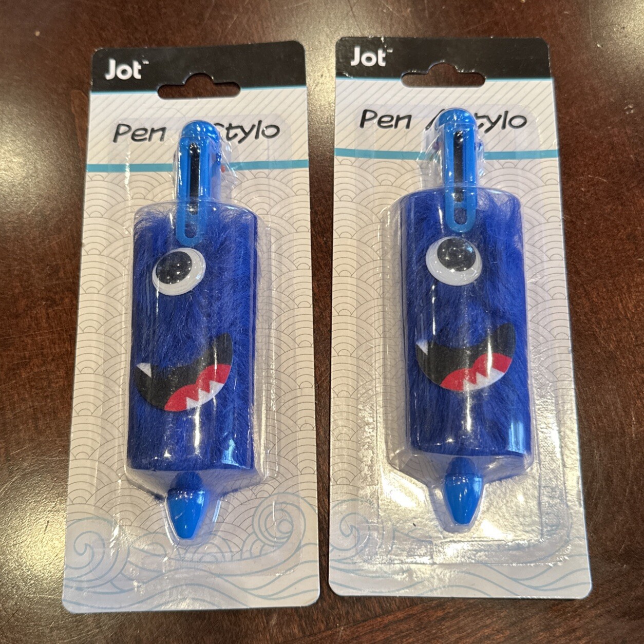 Two Novelty Ball Pont Pens for Children /Students by JOT Stylo