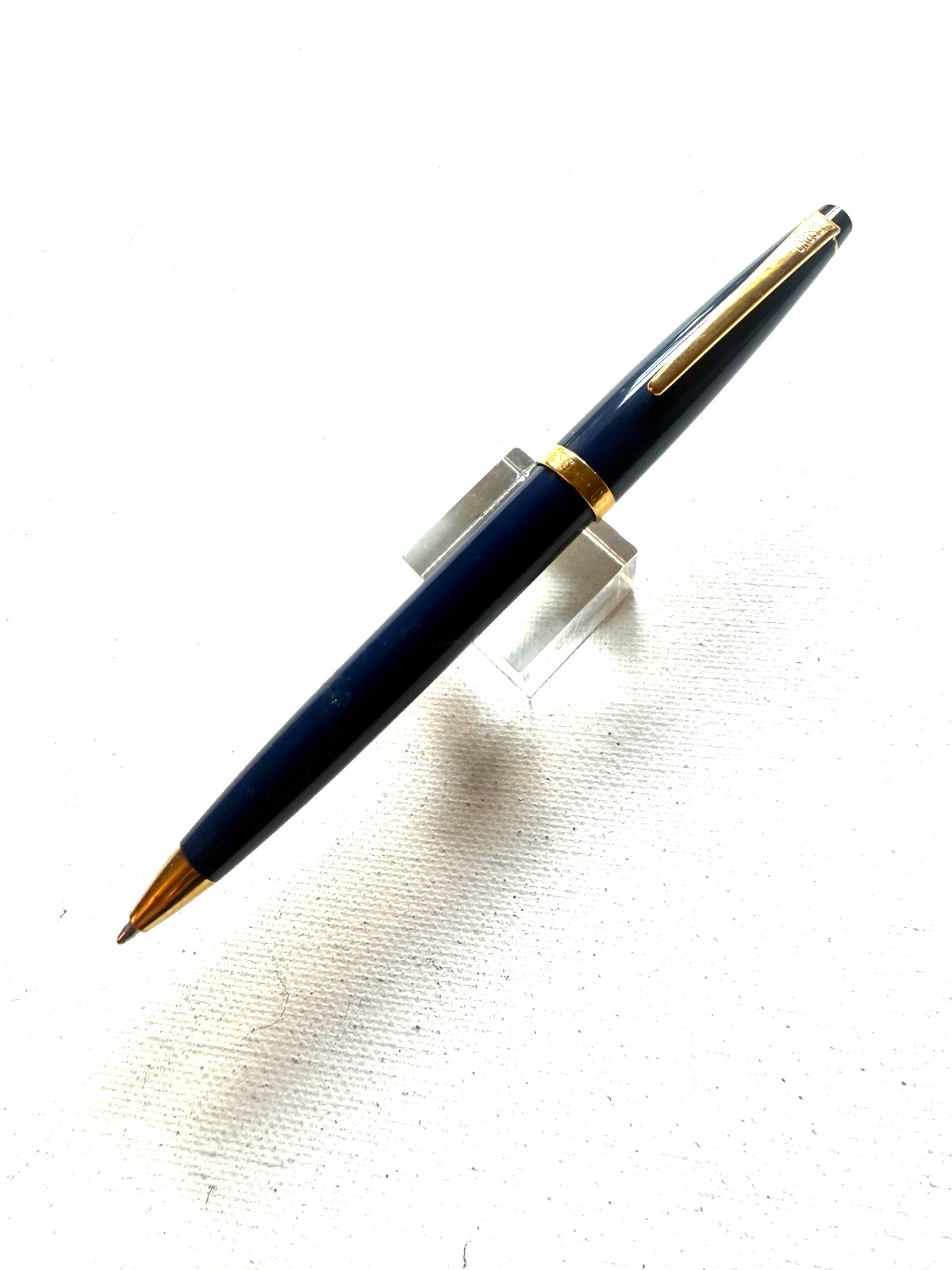 Choose 1 New Jewel Tone Cross Solo Twist Ballpoint pen Gold trim Gorgeous