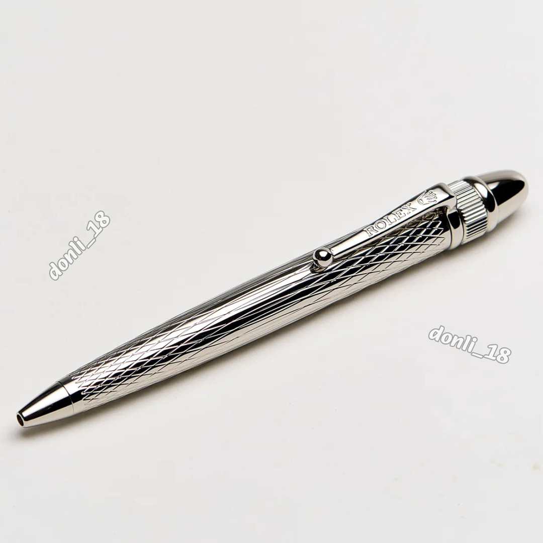 NEW Rolex Vintage Gift Ballpoint Silver Pen Novelty Collectible Rare VIP GIFT