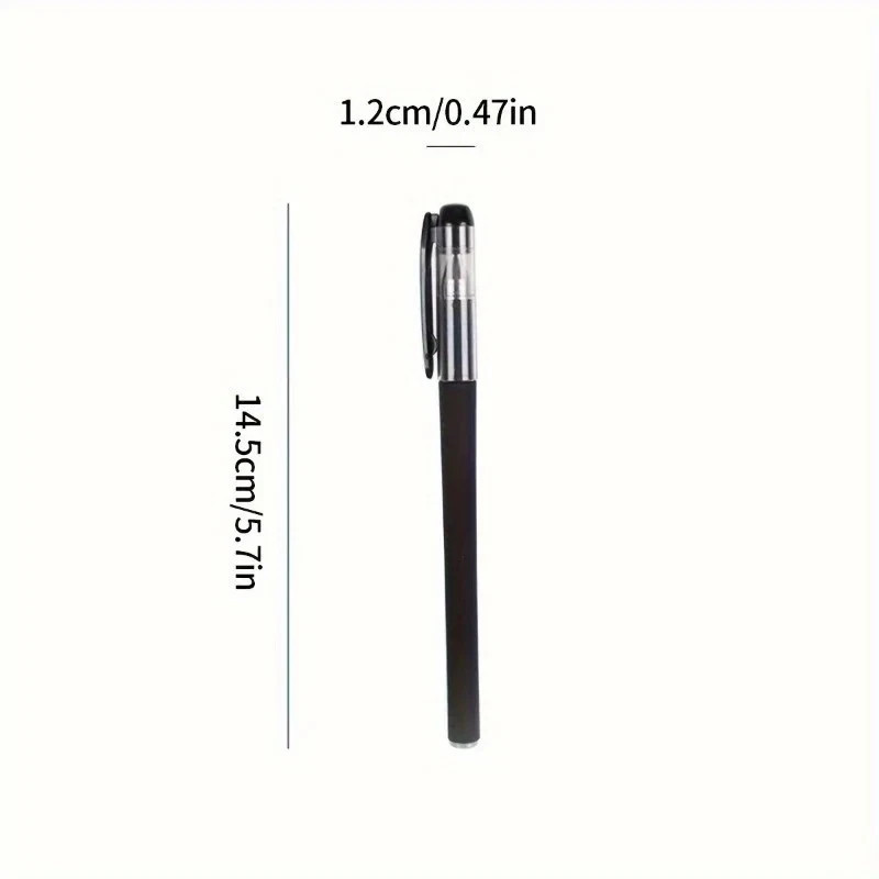 20PCS Ball Point Pens BLACK Gel Ink Pen Smooth Writing – 0.5mm Nib – Best Price
