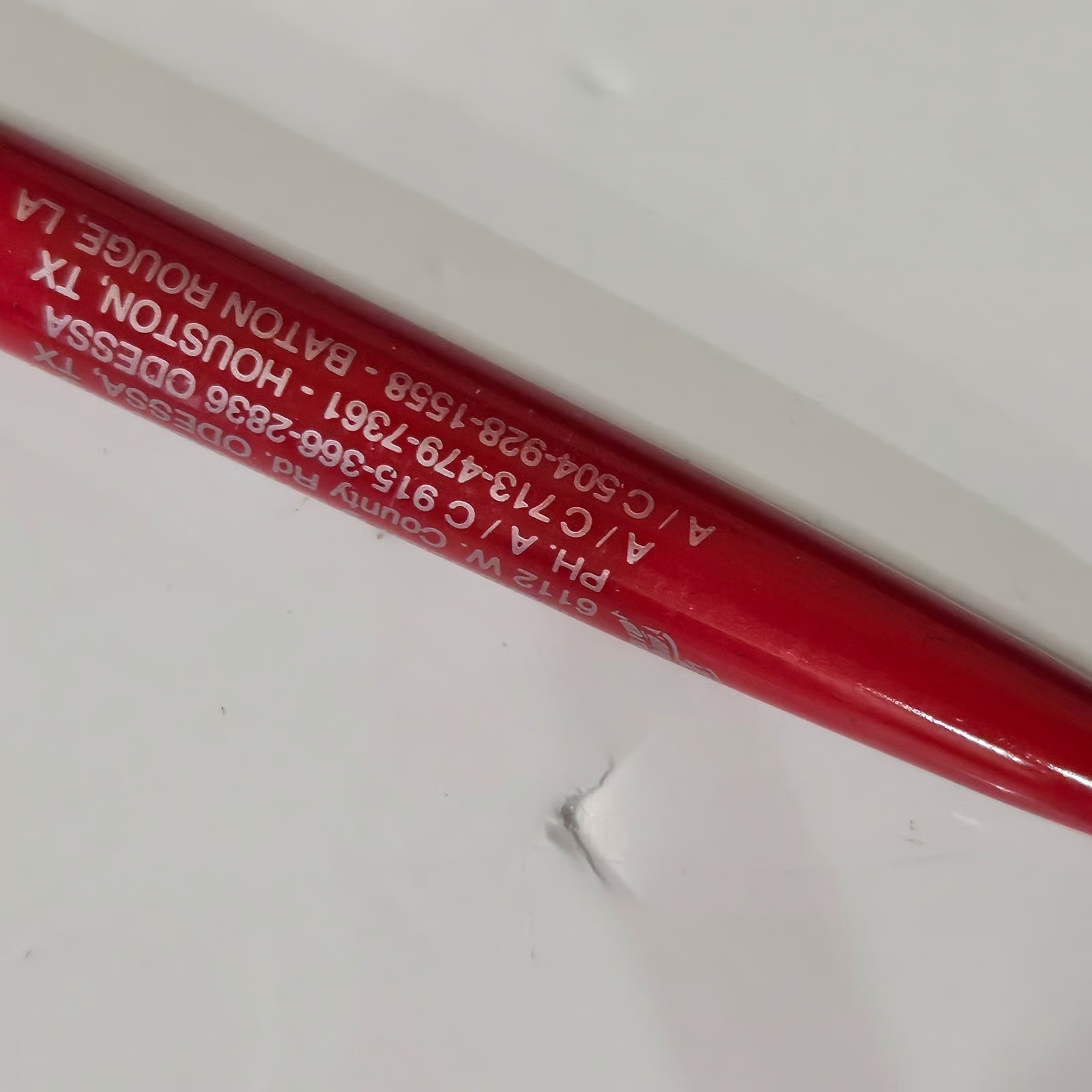 Vintage Paper Mate Double Heart Ballpoint Pen Regular Grip Red And Chrome