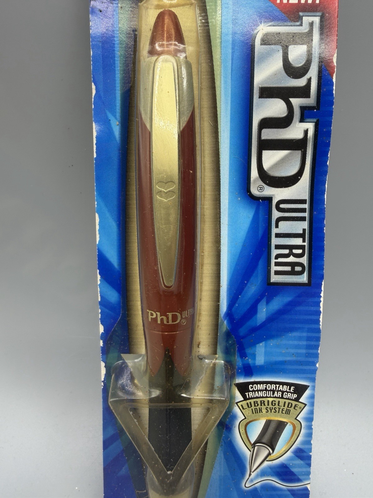Paper Mate PhD Ultra Black Cherry Ball Point Pen NOS Medium Point Black Ink