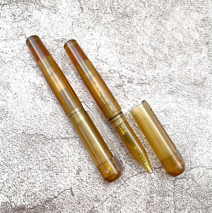 Imported PEI Titanium Alloy Pocket Signature Pen Writing Portable Outdoor EDC