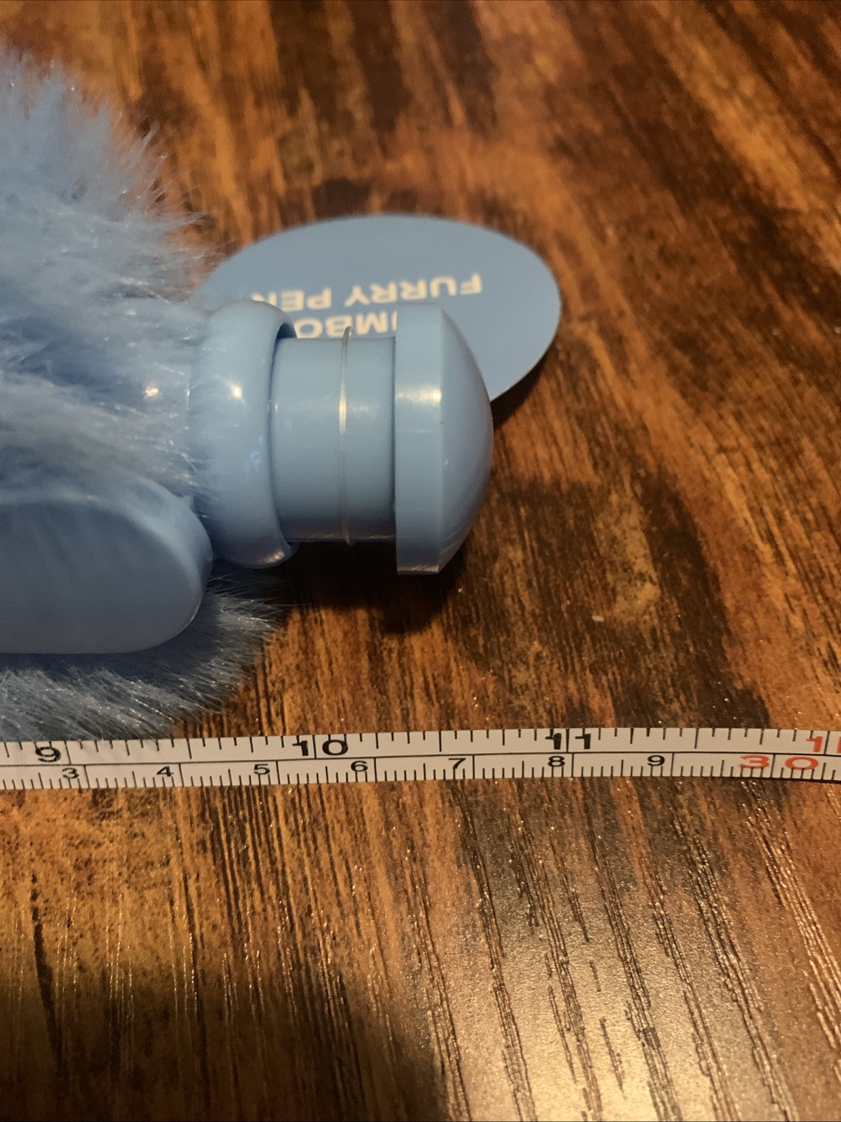 Jumbo BULE FURRY pen Collectible/novelty/oversize