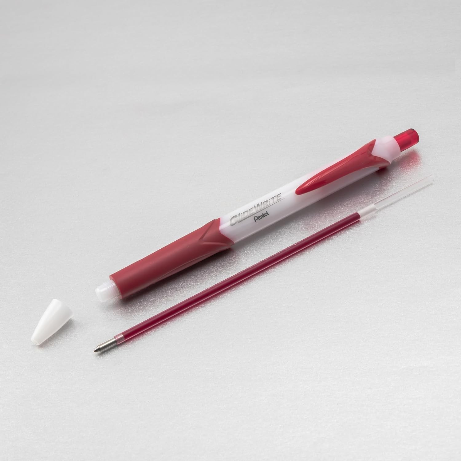 14 Assorted Ink GlideWrite Pens, Retractable & Comfortable Grip for All Ages