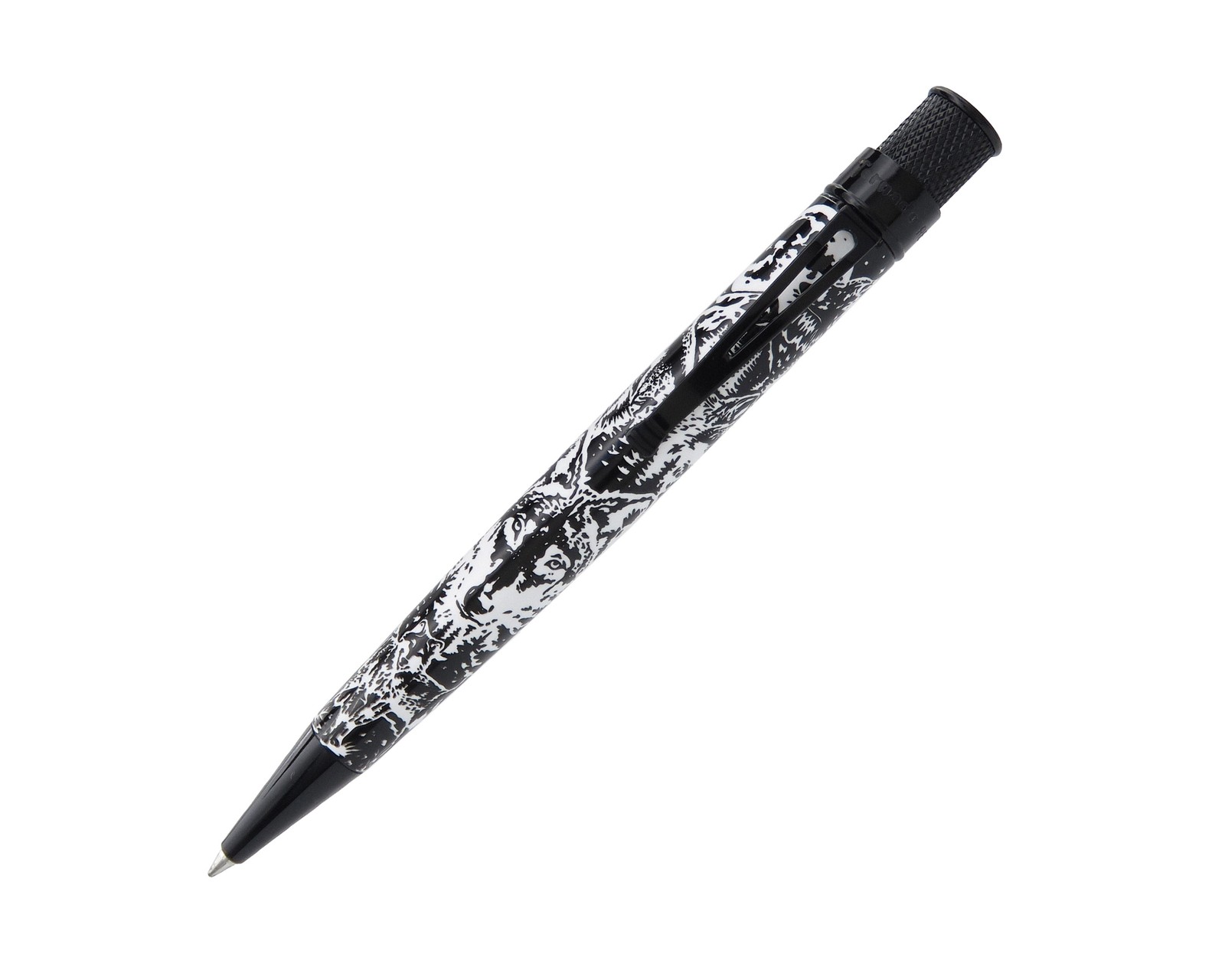 Retro 51 Tornado Wolf Rescue Ballpoint Pen – NEW in Original Box