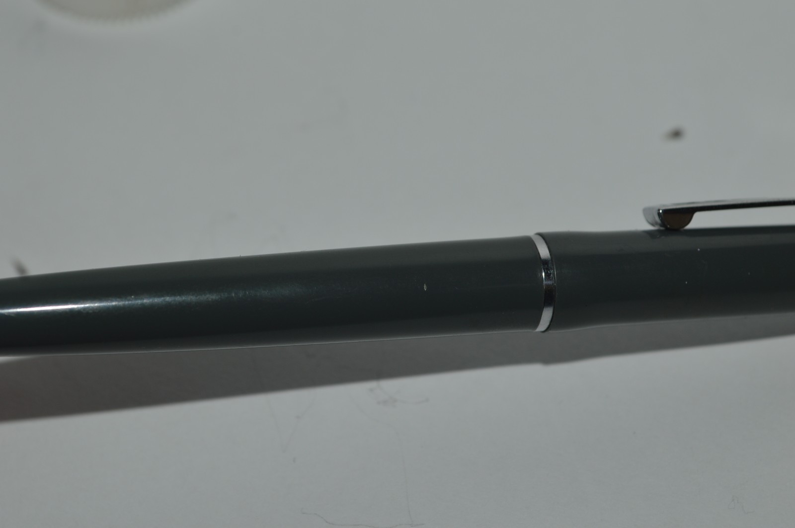 Paper Mate #355 MALIBU Ballpoint Pen Dark Gray Color Made In USA Circa 1980’s