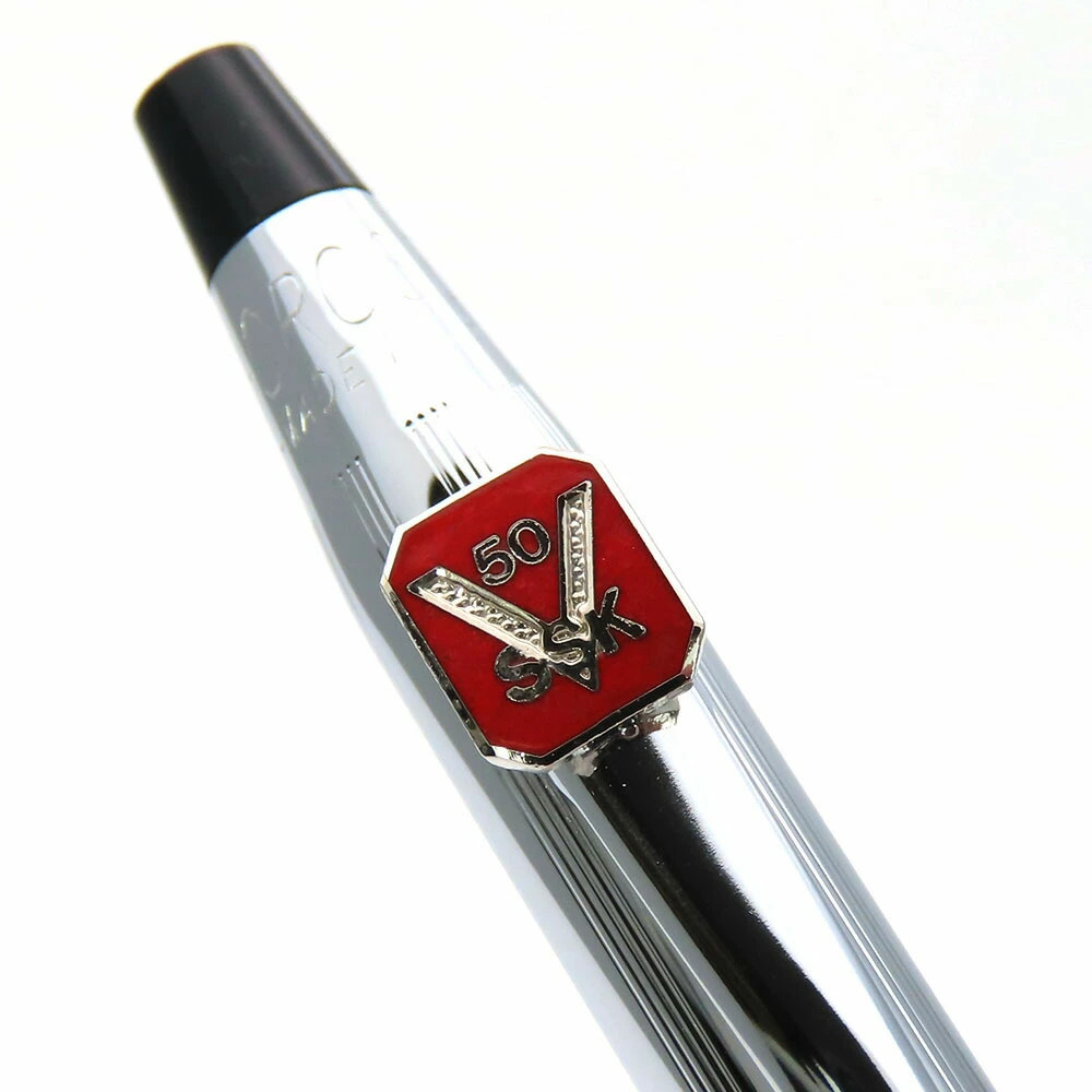 [Used] Cross Ballpoint Pen Classic Century Silver Twist 50SSK Women’s Men’s