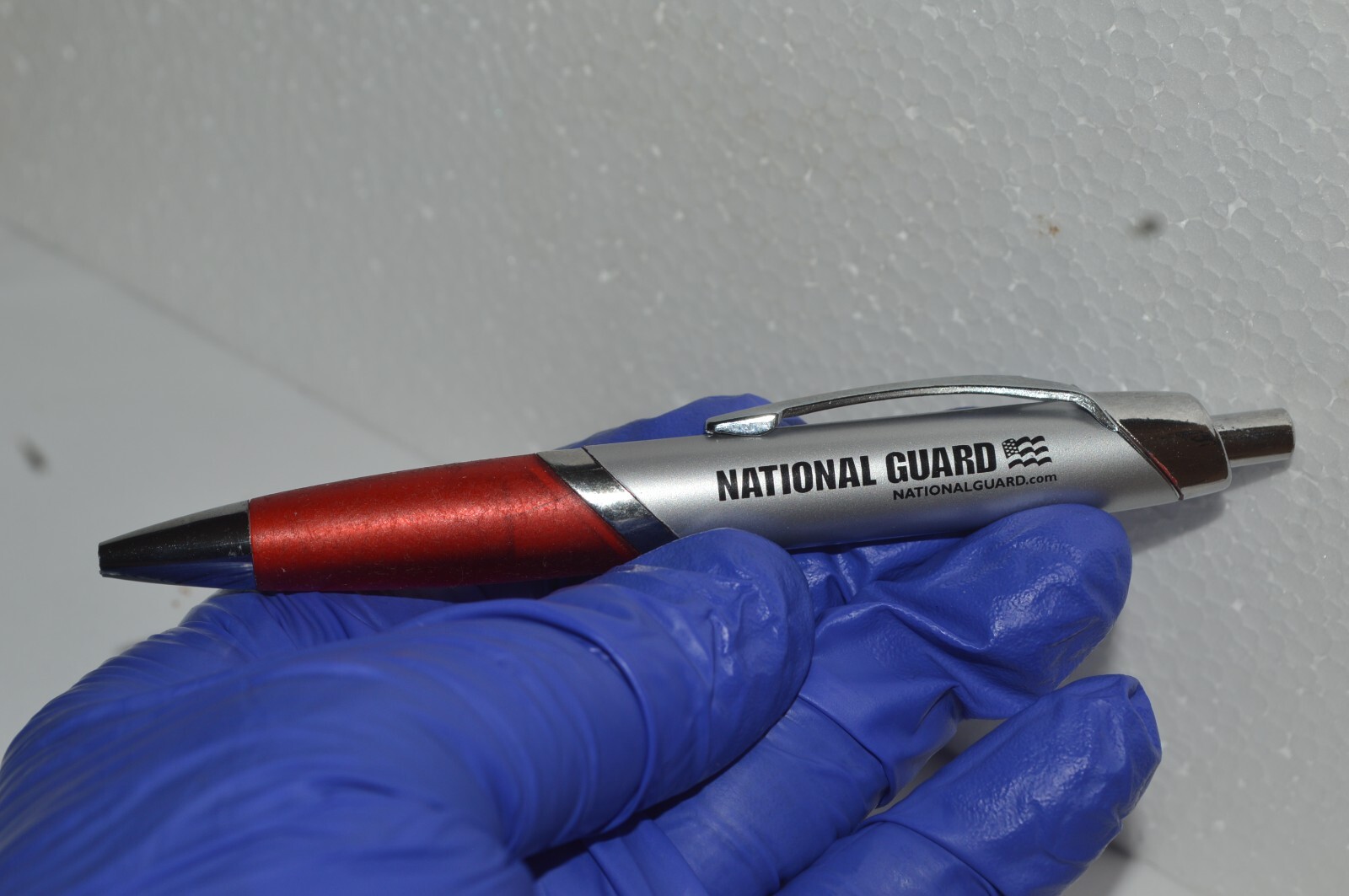 NATIONAL GUARD Ballpoint Pen Ergonomic Grip New Old Stock