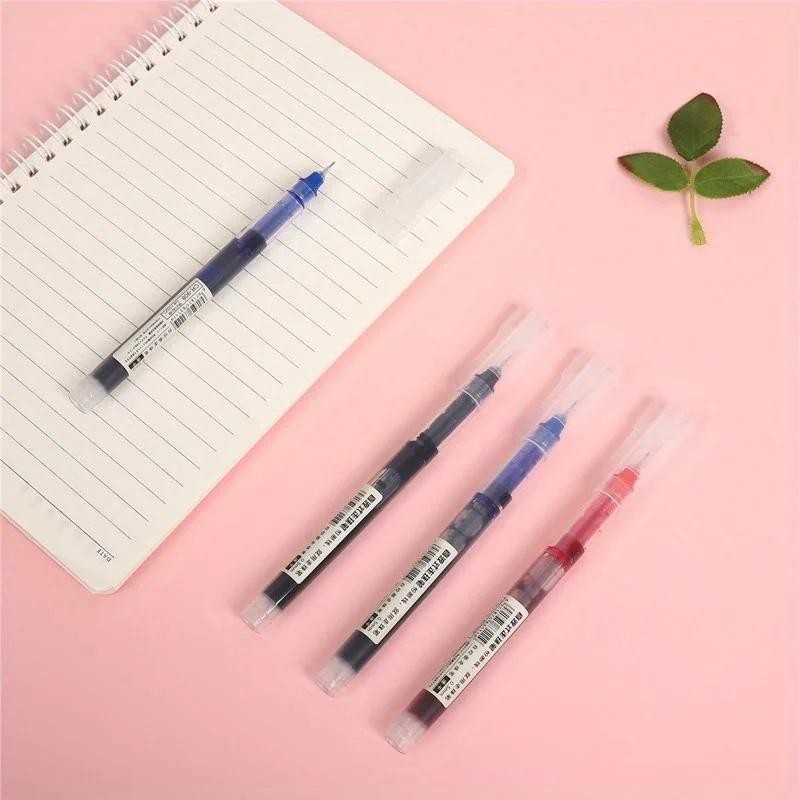 10pcs Needle-tip Gel Pens – Sleek, Smooth Writing Tools for School or Office Use