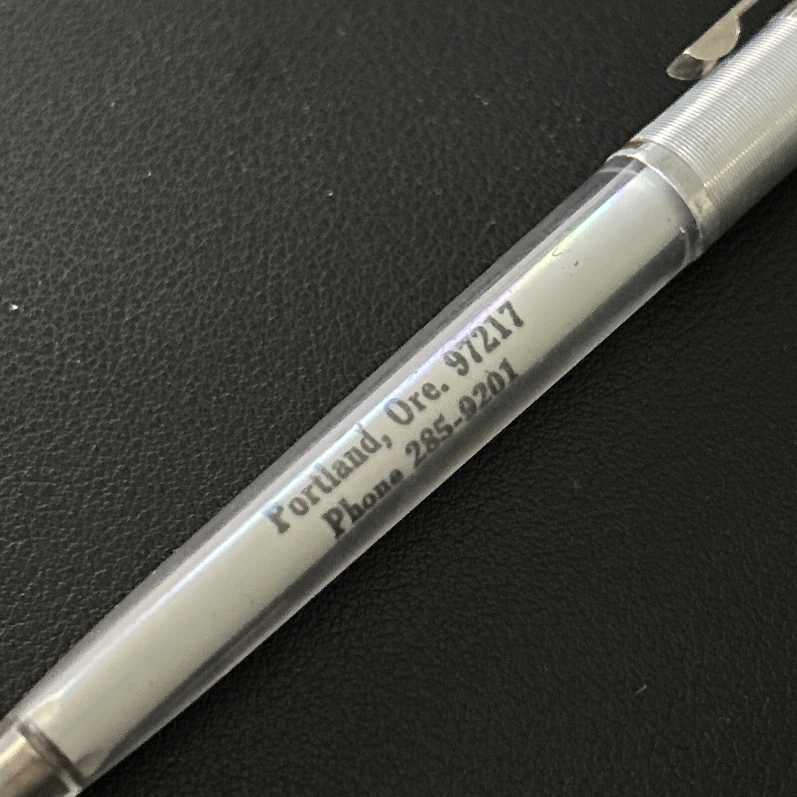 Vintage Rocket Ballpoint Pen LPM Parts Service Swan Island Portland Oregon