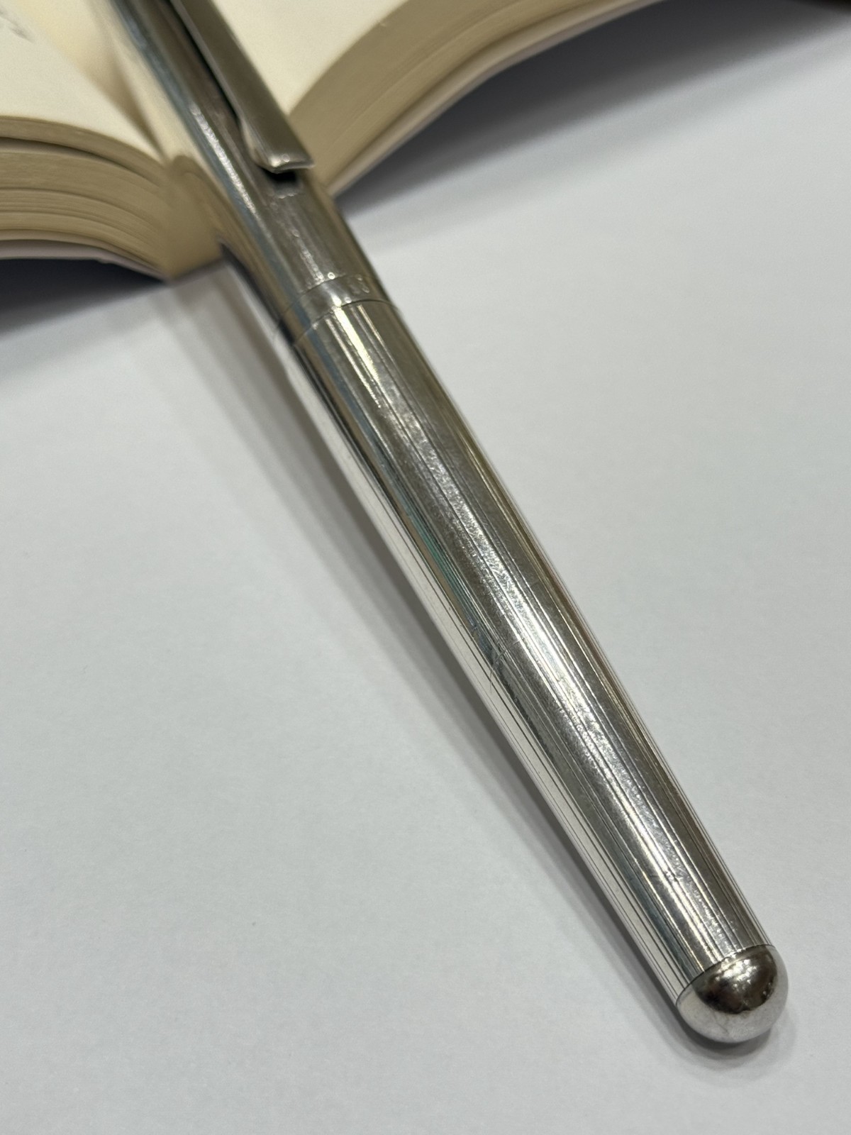 Fountain Pen Sterling Silver 925 Iridium Point!