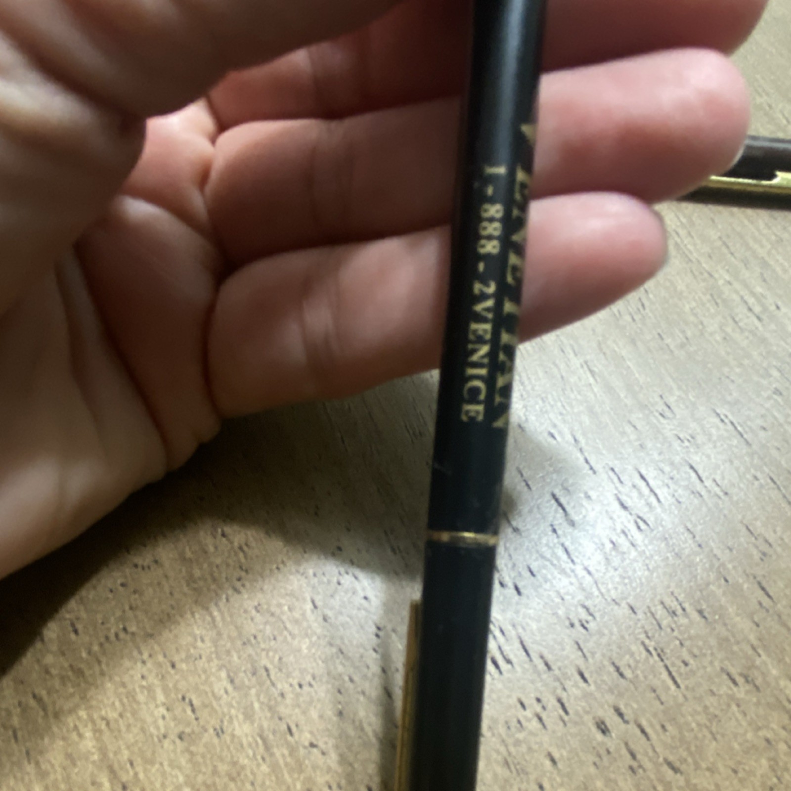 The Venetian & The Palazzo Collectible Metal Ballpoint Pens Gold Trim Black Ink