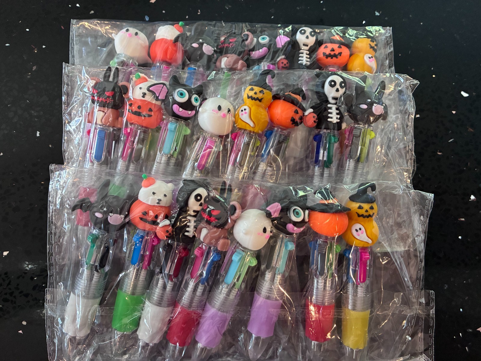 Halloween Mini Multicolor Pens in One 4-in-1